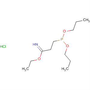64268-75-3  Propanimidic acid, 3-(dipropoxyphosphinyl)-, ethyl ester, hydrochloride