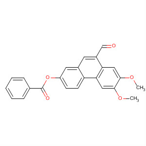 64272-02-2  9-Phenanthrenecarboxaldehyde, 2-(benzoyloxy)-6,7-dimethoxy-