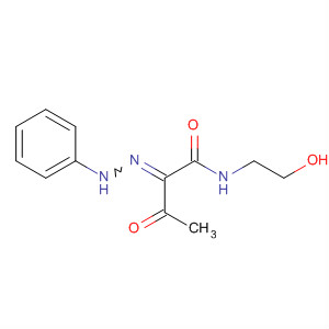 63664-27-7  Butanamide, N-(2-hydroxyethyl)-3-oxo-2-(phenylhydrazono)-