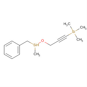 63667-88-9  Silane, trimethyl[3-[[methyl(phenylmethyl)silyl]oxy]-1-propynyl]-