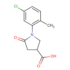63675-00-3  3-Pyrrolidinecarboxylic acid, 1-(5-chloro-2-methylphenyl)-5-oxo-