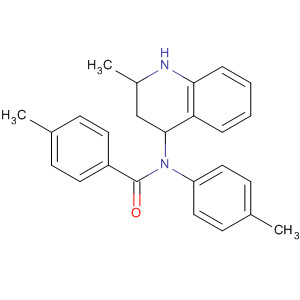 637006-02-1  4-Quinolinamine,1,2,3,4-tetrahydro-2-methyl-1-(4-methylbenzoyl)-N-(4-methylphenyl)-