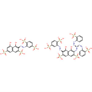 637011-43-9  2,7-Naphthalenedisulfonic acid,3,3'-[azobis[(2-sulfo-4,1-phenylene)azo]]bis[6-[(2,5-disulfophenyl)azo]-4,5-dihydroxy-
