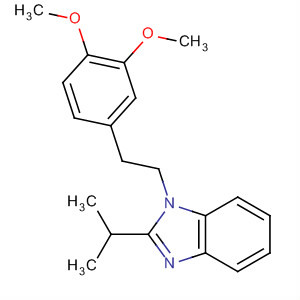 637041-73-7  1H-Benzimidazole, 1-[2-(3,4-dimethoxyphenyl)ethyl]-2-(1-methylethyl)-