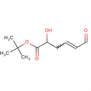 63708-92-9  4-Hexenoic acid, 2-hydroxy-6-oxo-, 1,1-dimethylethyl ester