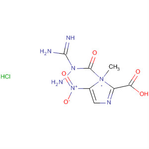 63745-30-2  1H-Imidazole-2-carboxylic acid, 1-methyl-5-nitro-,2-(aminoiminomethyl)hydrazide, hydrochloride