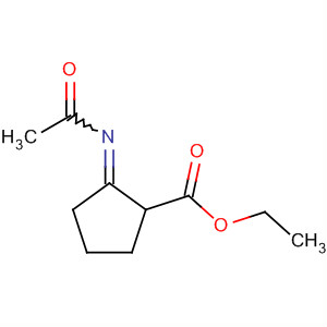 63745-55-1  Cyclopentanecarboxylic acid, 2-(acetylimino)-, ethyl ester