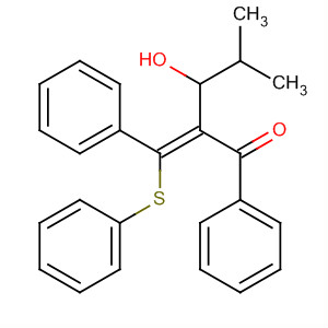 637767-74-9  1-Pentanone,3-hydroxy-4-methyl-1-phenyl-2-[phenyl(phenylthio)methylene]-, (2Z)-