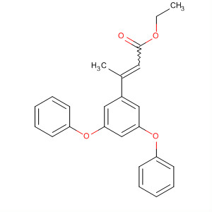 63790-22-7  2-Butenoic acid, 3-(3,5-diphenoxyphenyl)-, ethyl ester