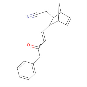 63794-21-8  Bicyclo[2.2.1]hept-5-ene-2-acetonitrile, 3-(3-oxo-4-phenyl-1-butenyl)-