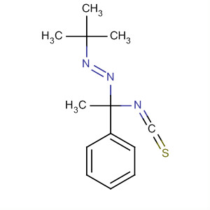63805-93-6  Diazene, (1,1-dimethylethyl)(1-isothiocyanato-1-phenylethyl)-