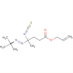 63806-01-9  Pentanoic acid, 4-[(1,1-dimethylethyl)azo]-4-isothiocyanato-, 2-propenylester