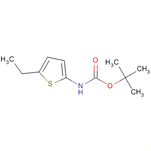 63806-70-2  Carbamic acid, (5-ethyl-2-thienyl)-, 1,1-dimethylethyl ester