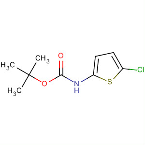 63806-71-3  Carbamic acid, (5-chloro-2-thienyl)-, 1,1-dimethylethyl ester