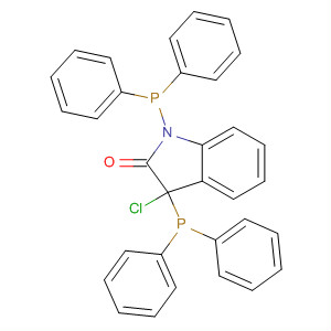 63809-41-6  2H-Indol-2-one,3-chloro-1-(diphenylphosphino)-3-(diphenylphosphinyl)-1,3-dihydro-