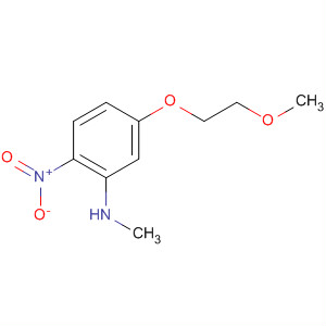 63810-43-5  Benzenamine, 5-(2-methoxyethoxy)-N-methyl-2-nitro-