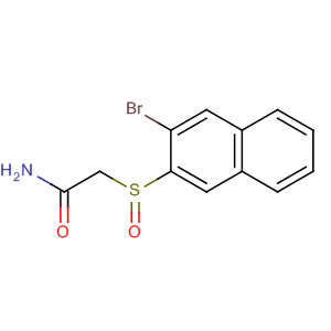 63813-86-5  Acetamide, 2-[(3-bromo-2-naphthalenyl)sulfinyl]-