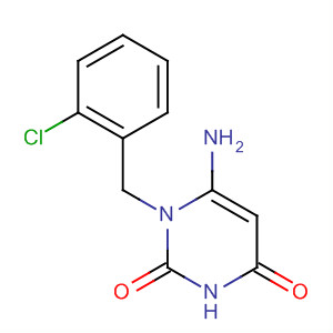 638136-51-3  2,4(1H,3H)-Pyrimidinedione, 6-amino-1-[(2-chlorophenyl)methyl]-