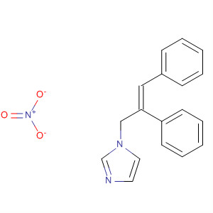 63824-31-7  1H-Imidazole, 1-(2,3-diphenyl-2-propenyl)-, (E)-, mononitrate