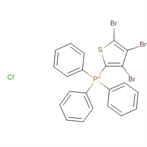 63826-72-2  Phosphonium, triphenyl(3,4,5-tribromo-2-thienyl)-, chloride