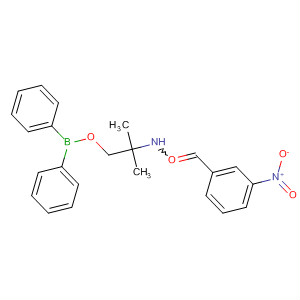 63830-26-2  Borinic acid, diphenyl-,2-methyl-2-[[(3-nitrophenyl)methylene]oxidoamino]propyl ester