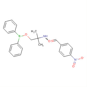 63830-30-8  Borinic acid, diphenyl-,2-methyl-2-[[(4-nitrophenyl)methylene]oxidoamino]propyl ester