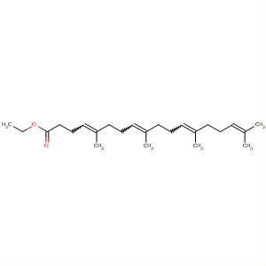 63839-64-5  4,8,12,16-Octadecatetraenoic acid, 5,9,13,17-tetramethyl-, ethyl ester