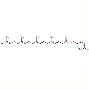 63839-69-0  4,8,12,16-Octadecatetraenoic acid, 5,9,13,17-tetramethyl-,(4-chlorophenyl)methyl ester