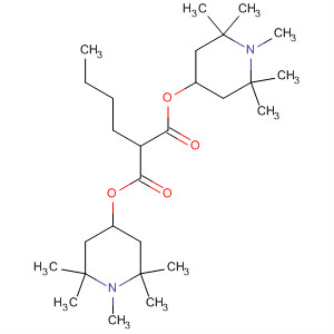 63843-88-9  Propanedioic acid, butyl-, bis(1,2,2,6,6-pentamethyl-4-piperidinyl) ester