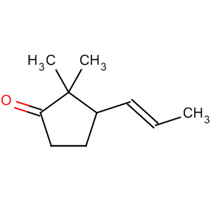 63845-02-3  Cyclopentanone, 2,2-dimethyl-3-(1-propenyl)-, (E)-