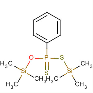 63853-25-8  Phosphonotrithioic acid, phenyl-, bis(trimethylsilyl) ester