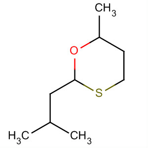 63874-83-9  1,3-Oxathiane, 6-methyl-2-(2-methylpropyl)-