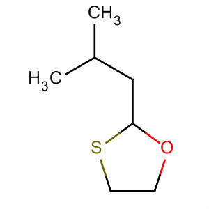 63874-84-0  1,3-Oxathiolane, 2-(2-methylpropyl)-