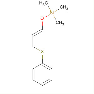 63882-82-6  Silane, trimethyl[[3-(phenylthio)-1-propenyl]oxy]-, (E)-