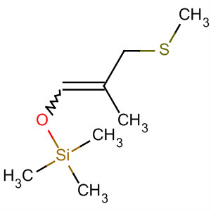 63882-93-9  Silane, trimethyl[[2-methyl-3-(methylthio)-1-propenyl]oxy]-