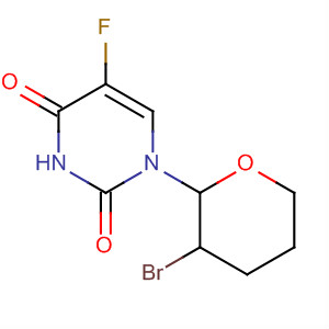 63883-07-8  2,4(1H,3H)-Pyrimidinedione,1-(3-bromotetrahydro-2H-pyran-2-yl)-5-fluoro-