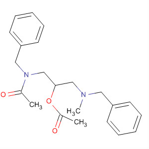 63887-76-3  Acetamide,N-[2-(acetyloxy)-3-[methyl(phenylmethyl)amino]propyl]-N-(phenylmethyl)-