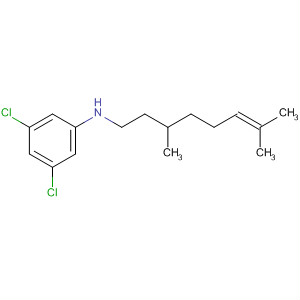 63908-73-6  Benzenamine, 3,5-dichloro-N-(3,7-dimethyl-6-octenyl)-