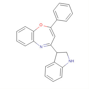 639085-67-9  1,5-Benzoxazepine, 2,3-dihydro-4-(1H-indol-3-yl)-2-phenyl- 639085-67-9  1,5-Benzoxazepine, 2,3-dihydro-4-(1H-indol-3-yl)-2-phenyl-