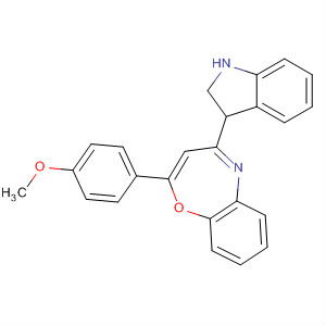 639085-68-0  1,5-Benzoxazepine, 2,3-dihydro-4-(1H-indol-3-yl)-2-(4-methoxyphenyl)- 639085-68-0  1,5-Benzoxazepine, 2,3-dihydro-4-(1H-indol-3-yl)-2-(4-methoxyphenyl)-