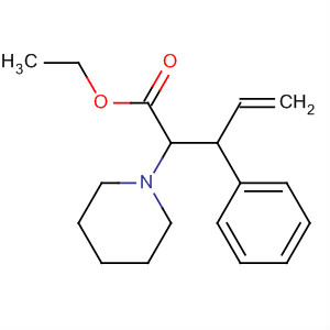 63909-16-0  1-Piperidineacetic acid, a-(1-phenyl-2-propenyl)-, ethyl ester