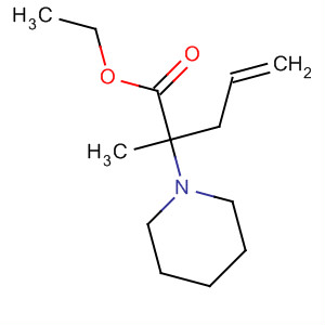 63909-20-6  1-Piperidineacetic acid, a-methyl-a-2-propenyl-, ethyl ester