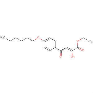 63913-12-2  2-Butenoic acid, 4-[4-(hexyloxy)phenyl]-2-hydroxy-4-oxo-, ethyl ester