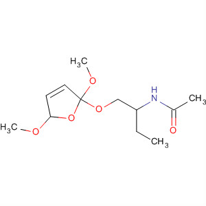 63913-22-4  Acetamide,N-[1-[(2,5-dihydro-2,5-dimethoxy-2-furanyl)hydroxymethyl]propyl]-