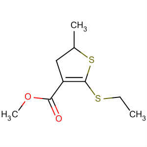 63923-41-1  3-Thiophenecarboxylic acid, 2-(ethylthio)-4,5-dihydro-5-methyl-, methylester