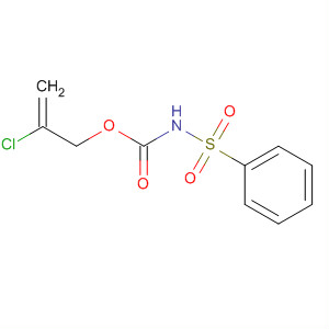 63924-53-8  Carbamic acid, (phenylsulfonyl)-, 2-chloro-2-propenyl ester