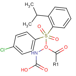 63925-15-5  Carbamic acid, [(4-chlorophenyl)sulfonyl]-, 2-(1-methylethyl)phenyl ester