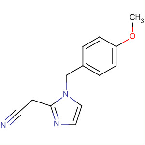 63928-09-6  1H-Imidazole-2-acetonitrile, 1-[(4-methoxyphenyl)methyl]-