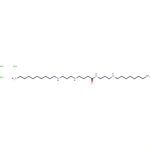 63929-31-7  Butanamide, 4-[[3-(decylamino)propyl]amino]-N-[3-(octylamino)propyl]-,trihydrochloride