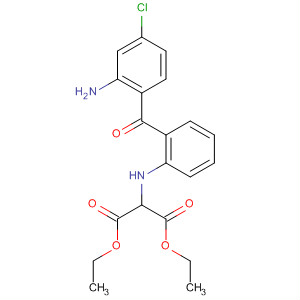 63931-37-3  Propanedioic acid, [(2-amino-4-chlorobenzoyl)phenylamino]-, diethylester